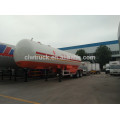 2015 hochwertige 3 Achsen billige Sattelanhänger, China große lpg Tank semi Trailer Fabrik